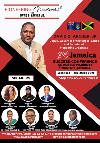 2025 Pioneering Greatness Conference and <span class='color-accent'>Celebration Party - Jamaica</span>